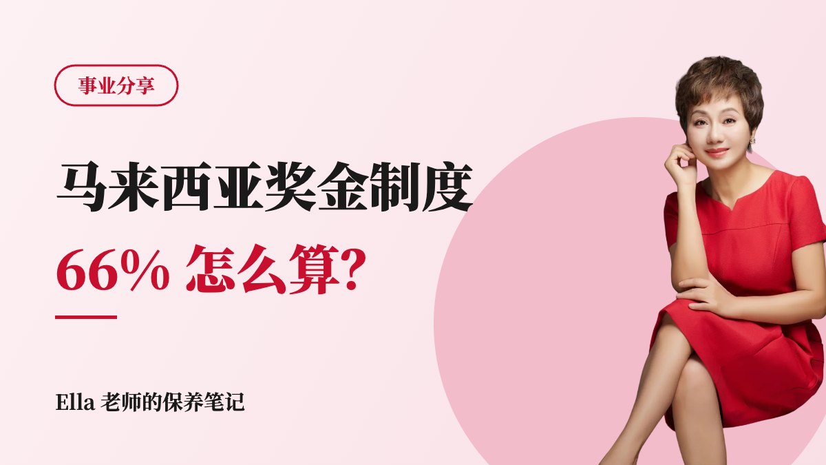 伊丝碧媞马来西亚奖金制度怎么算?66% 和 6 项奖金一次看懂(附 English)